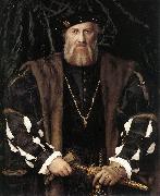 HOLBEIN, Hans the Younger Portrait of Charles de Solier, Lord of Morette ag France oil painting artist